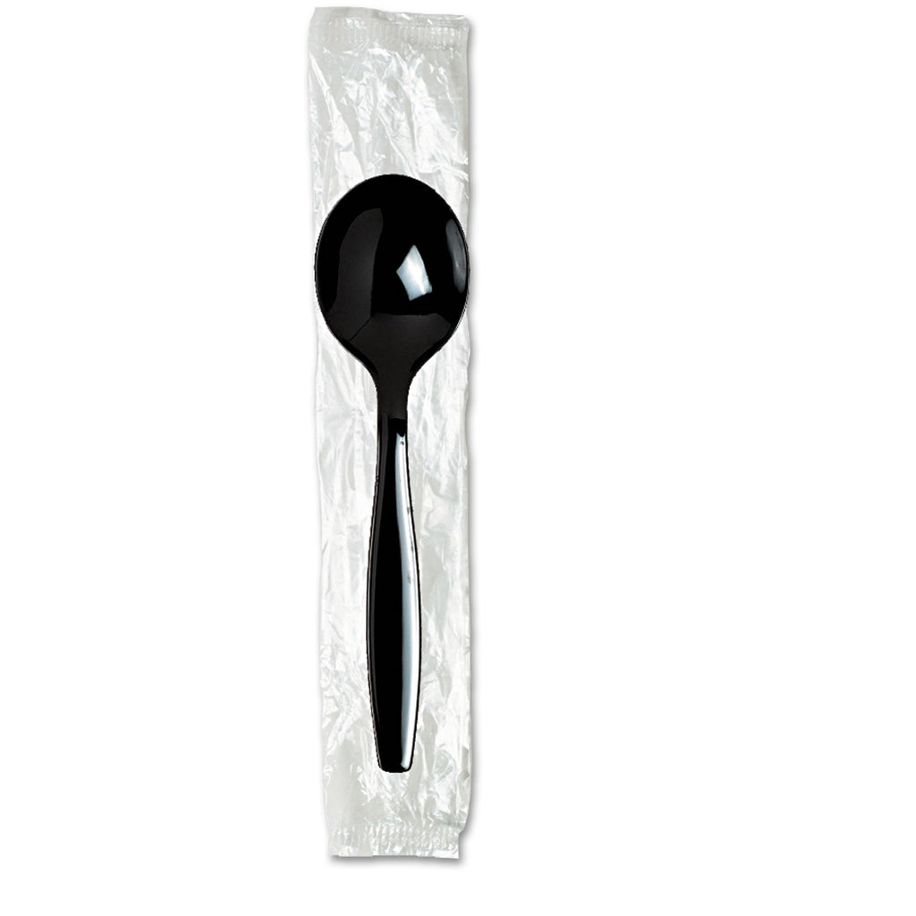 SPOON,SOUP, INDVD WRP,BK