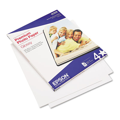 Epson S041405 Ultra Premium 8.5 x 11 Photo Paper Luster 2-Pack
