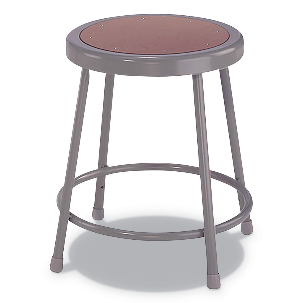 STOOL,18"H,STEEL,GY