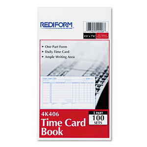 CARD,DLY TIME,4.25X7,100